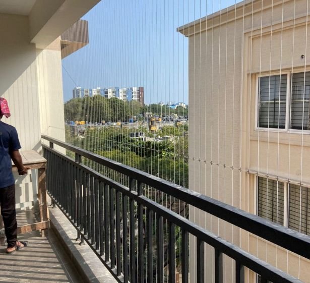 Balcony Invisible Grill in Coimbatore